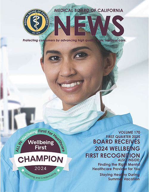 Medical Board of California Newsletter - Volume 170